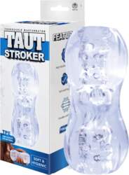 NMC Taut Stroker Squeezable Masturbator Clear