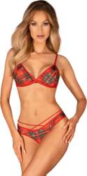 Obsessive Ms Merrilo 2-pcs Set Red