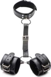 Strict Collar with Cuffs Restraint Set