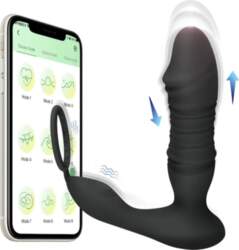 Erospace Prostate Massager With Thrusting &