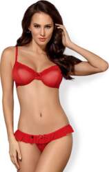 Obsessive 827-SET-3 2-pcs Set Red -