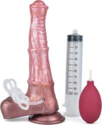 Pink Alien Squirt Dildo Jumpy 24
