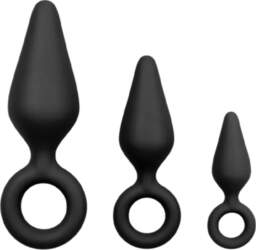 Easytoys Buttplug Set With Pull Ring