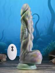 Evolved Monster`s Ball Vibrating Thrusting Dildo