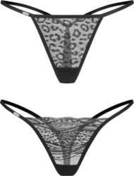 Obsessive Clara Thong 2-pack - S/M
