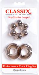 Pipedream Classix Performace Cock Ring Set