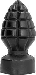 All Black Butt Plug 14 cm