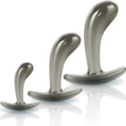 NMC Black Axinite Anal Plug Set