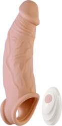 NMC Vibrating Extension Sleeve Flesh