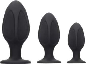 Ouch Diamond Shape Butt Plug Set