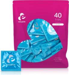 EasyGlide Extra Thin Condoms 40-pack