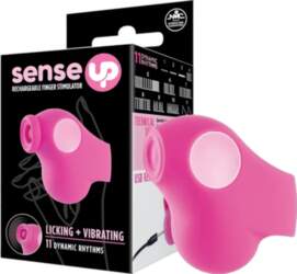 NMC Thumping Rechargeable Finger Vibrator Pink