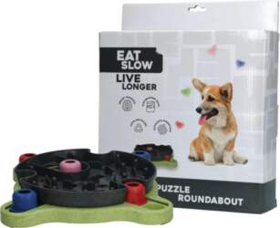 Eat Slow Live Longer Puzzle Roundabout