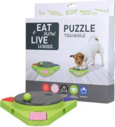Eat Slow Live Longer Puzzle Triangle