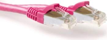 ACT rozā 3m LSZH SFTP CAT6A