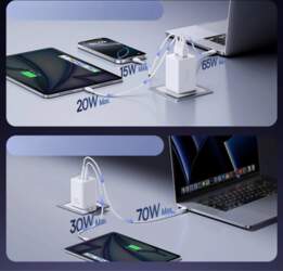 Baseus EnerFill FE11 2 x USB-C