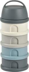Beaba 4-Compartment Powdered Milk Container Grey