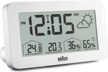 Braun BC13WP-DCF modinātājpulkstenis