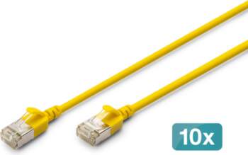 DIGITUS CAT 6A F-FTP plāns komutācijas