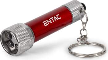 ENTAC 5 LED Keychain Flashlight Red