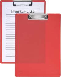 Foldersys Clipboard A4 Red