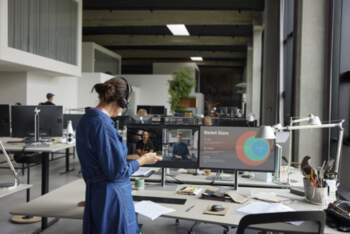 HP Poly Savi 8410 Office Monaural