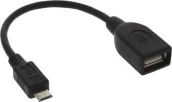 InLine Micro USB OTG adaptera kabelis