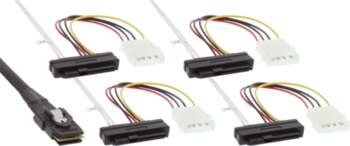 InLine SAS kabelis, Mini SAS SFF-8087