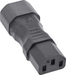 InLine strāvas adapteris IEC 60320 C14