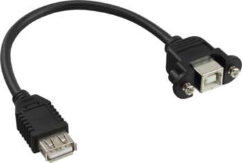 InLine USB 2.0 adaptera kabelis