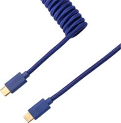 Keychron Coiled Aviator Blue Cable USB-C