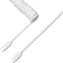 Keychron Coiled Aviator White Cable