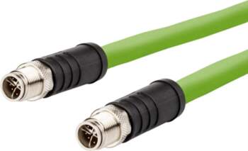 METZ CONNECT M12 X-coded Patch Cable