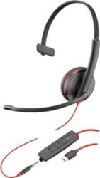 Poly Blackwire C3215 USB-C Monaural Headset
