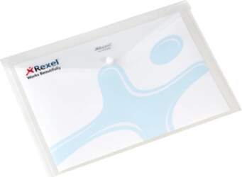 Rexel Popper Wallet A4 Balts (5)