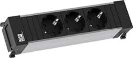 Bachmann Power Frame 3x SCHUKO Socket