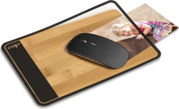 CEP Office Solution Mousepad Black/Bamboo