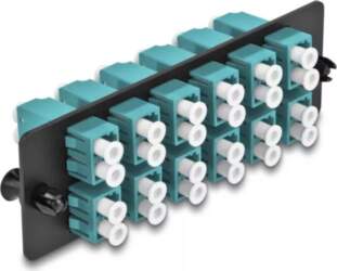 DeLOCK Fiber Optic Adapter Panel LC