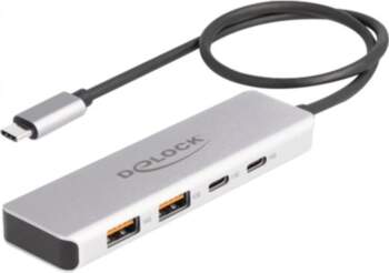DeLOCK USB Centrālis USB Type-C 10
