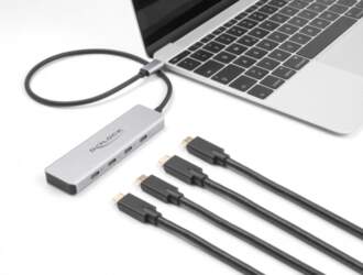 DeLOCK USB Type-C Hub 10 Gbps
