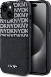 DKNY PU Leather Repeat Pattern Card