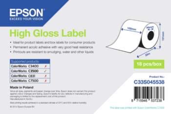Epson High Gloss Label - Continuous