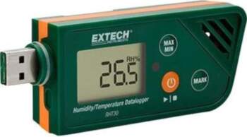 Extech RHT30 temperatūras un mitruma USB