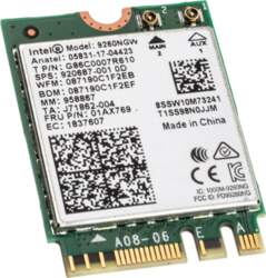 Intel Wireless-AC 9260 - Tīkla adapteris