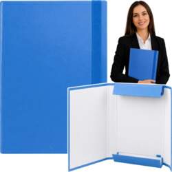 LEAN Blue A4 mape ar elastīgo