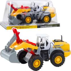 LEAN TOYS Construction Machine Backhoe Loader