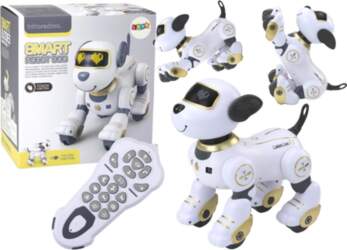 LEAN TOYS Tālvadības interaktīvs robots suns