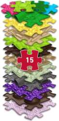 MUFFIK Orthopedic Sensory Mat Set 15-in-1
