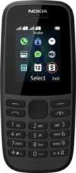 Nokia 105 1.77 Sort Black