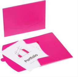 PAGNA Document Wallet DIN A4 Pink
